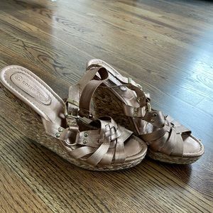 Corso Como Rose Gold Wedges